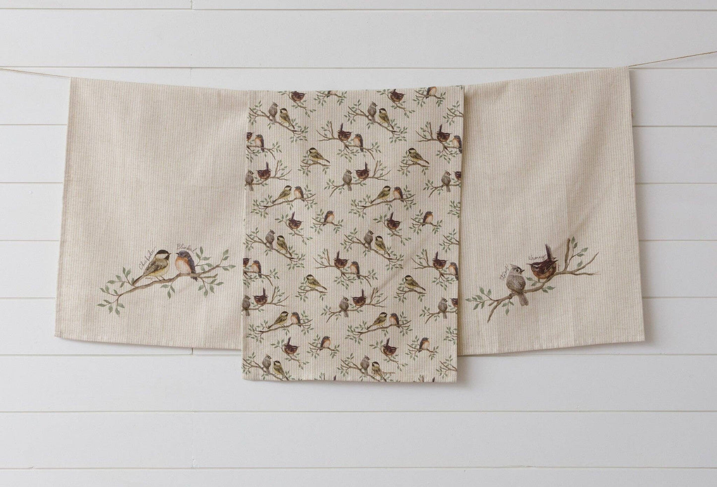 Tea Towels - Birds On Branches