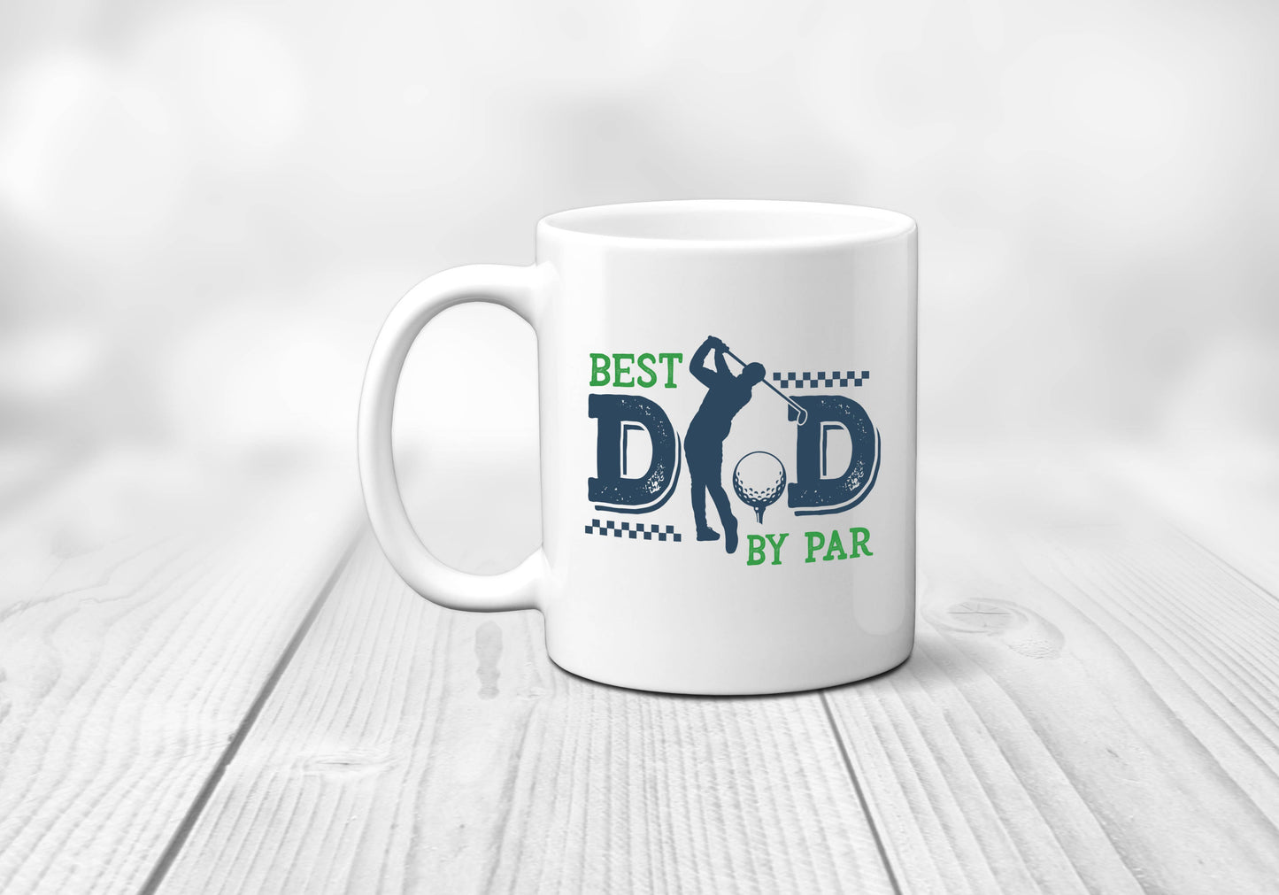 Dad Golf Mug,  Coffee Cup: 11 oz