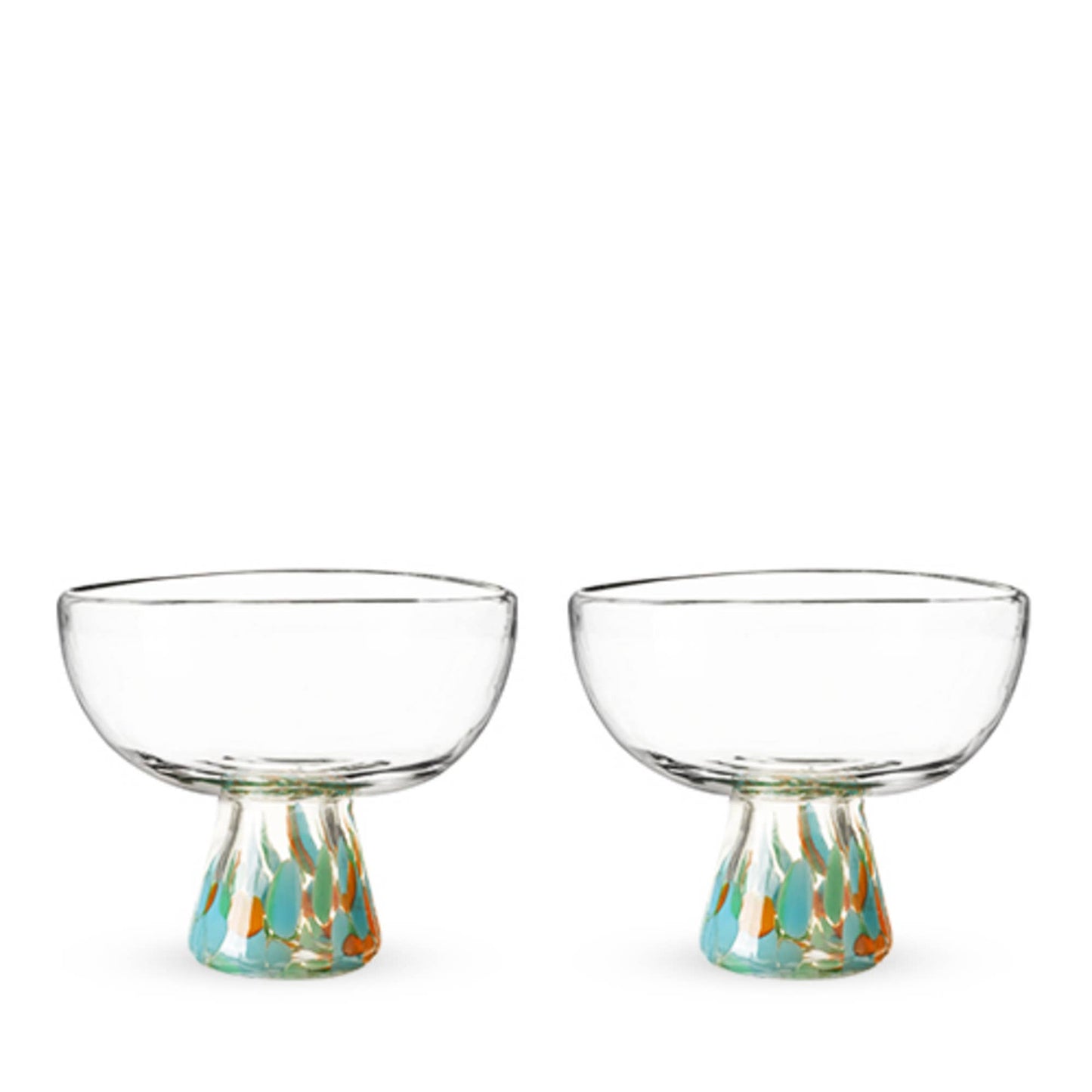 Segunda Vida Viajar Margarita Glasses Set of 2