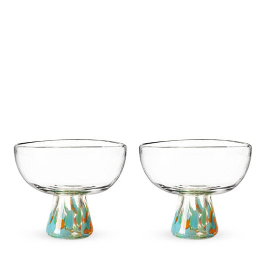 Segunda Vida Viajar Margarita Glasses Set of 2