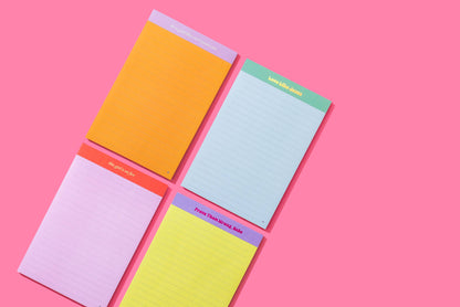 Large List Pad - "This Girl is on Fire" - 75 Sheets