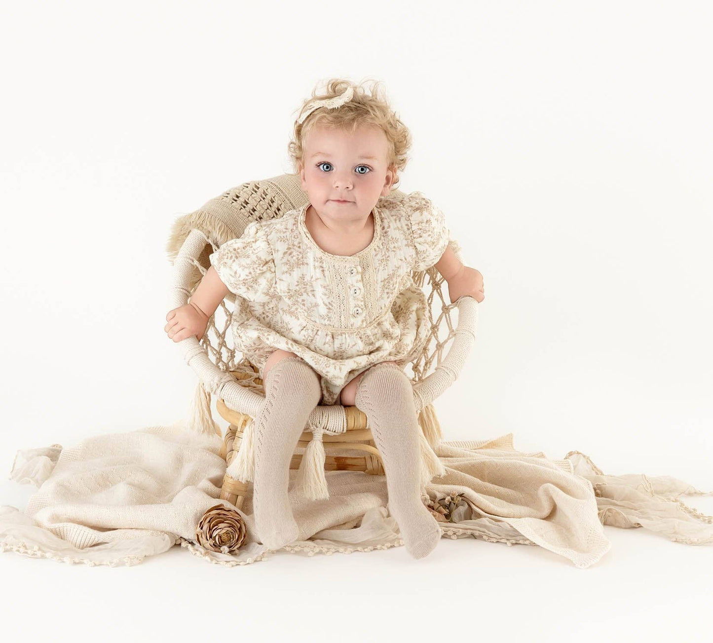 Elodie Short Sleeve Romper Set