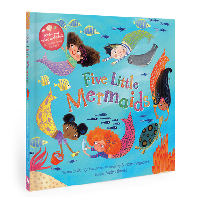 Five Little Mermaids Children's Book