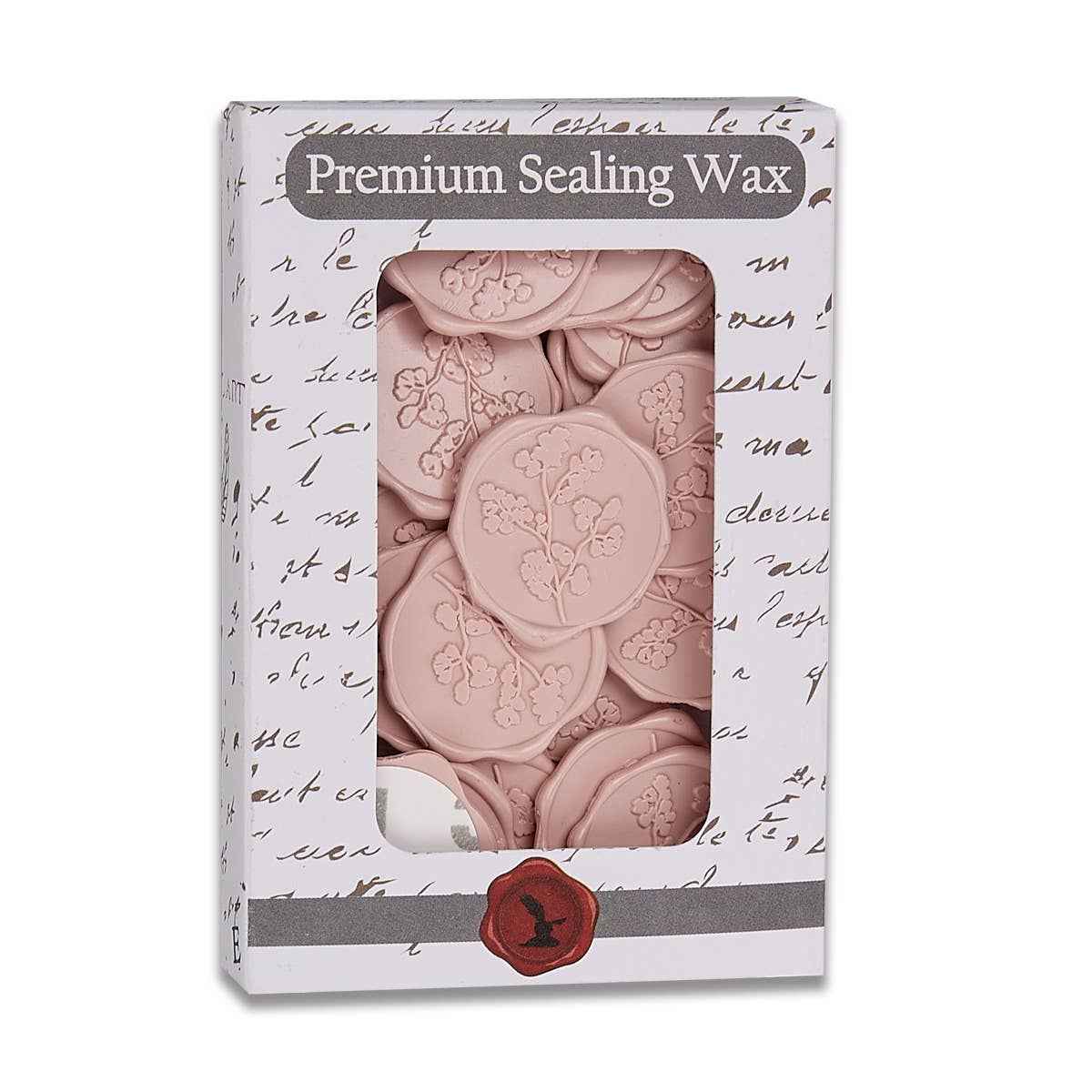 Maidenhair Adhesive Wax Seal Stickers 1 1/4" - 25 Pk