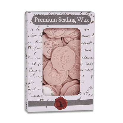 Maidenhair Adhesive Wax Seal Stickers 1 1/4" - 25 Pk