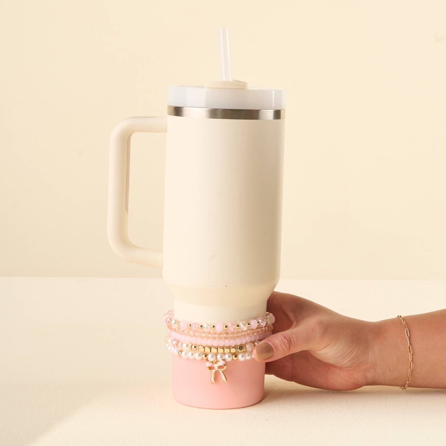 Pulsera Tumbler Stack-Coquette Charm