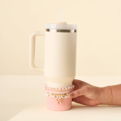 Pulsera Tumbler Stack-Coquette Charm