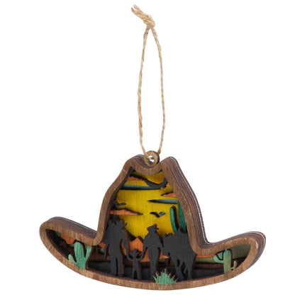 Cowboy Hat Magnetic Ornament
