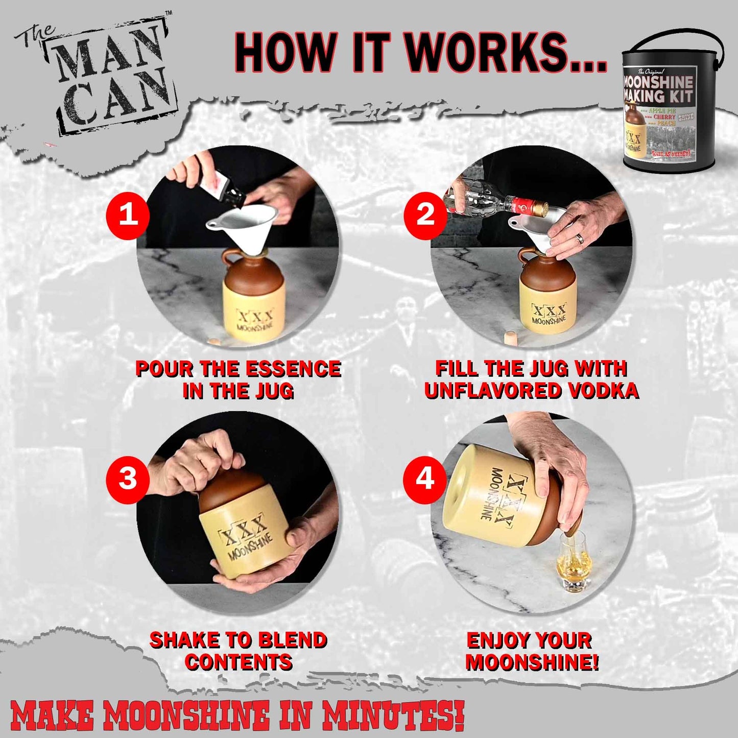 ThousandOaksBarrelCo. - Moonshine Making Kit | Gift for Guys | Father's Day Gift
