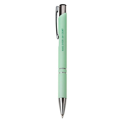 Pen in Case Teal Make Every Day Count