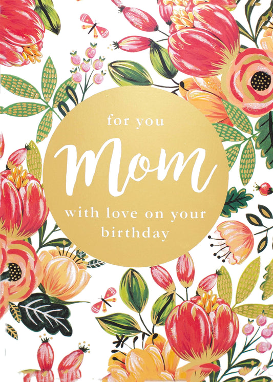 Blooming Lovely Mom Greeting Card