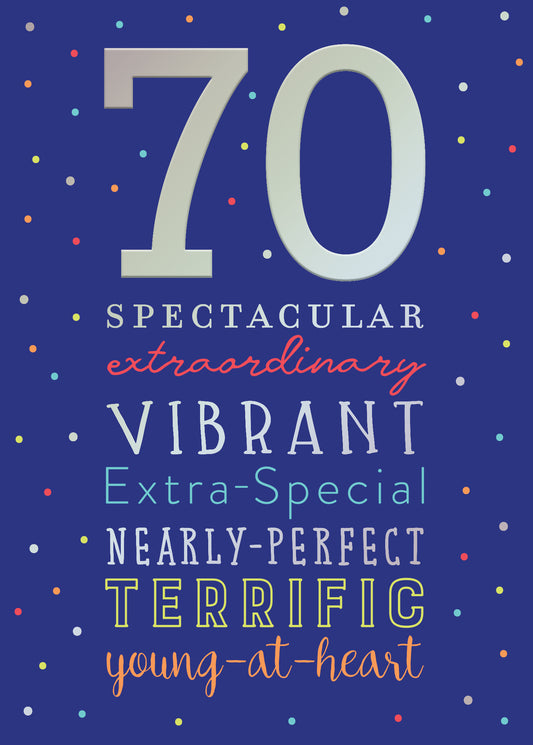 70 Acronym Greeting Card