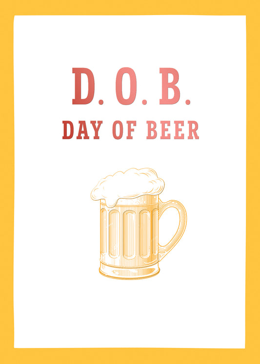 Day Of Beer Greeting Card