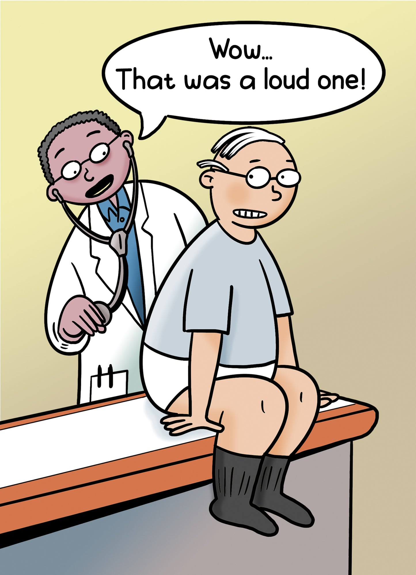 Birthday's a Gas Greeting Card
