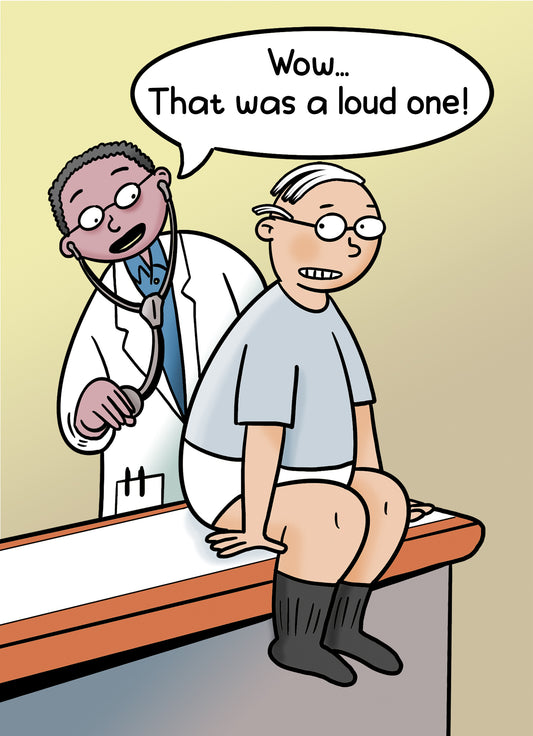 Birthday's a Gas Greeting Card