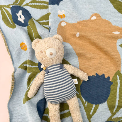Bear Beekeeper Plushie Bee Baby Kids Toy Spring Summer Gift
