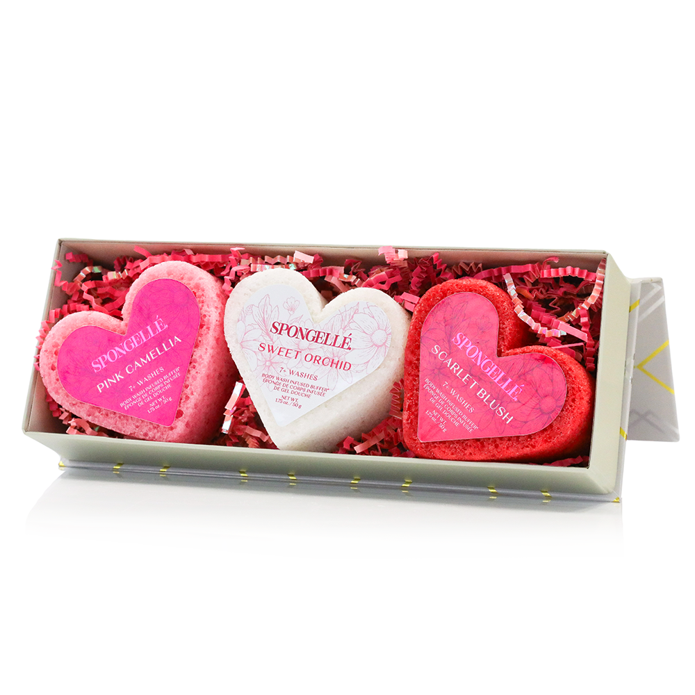 Valentines Day Gifts - Heart Travel Buffer Trio