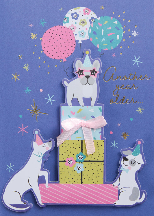 Pooch Party Greeting Card
