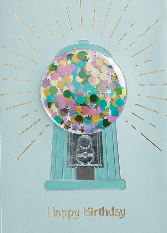 Gumball Birthday Greeting Card