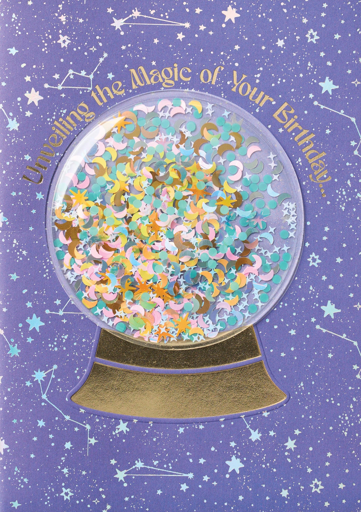 Crystal Ball Birthday Greeting Card