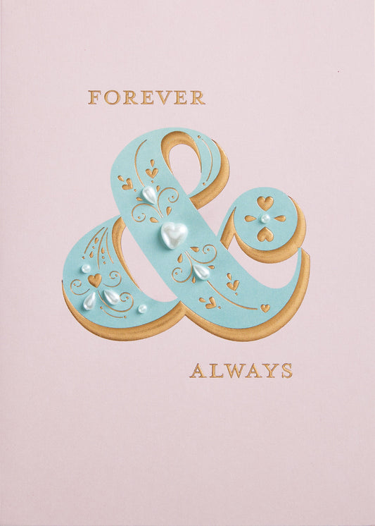 Ampersands Forever Greeting Card