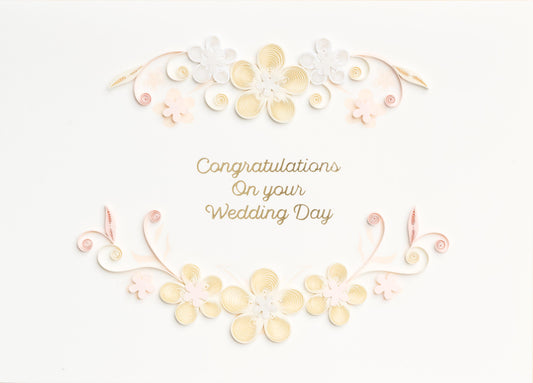 Wedding Bloom Bliss Greeting Card