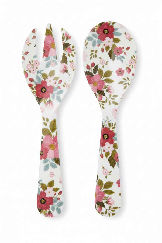 Floral Serving Utensil (2 pc. Set)