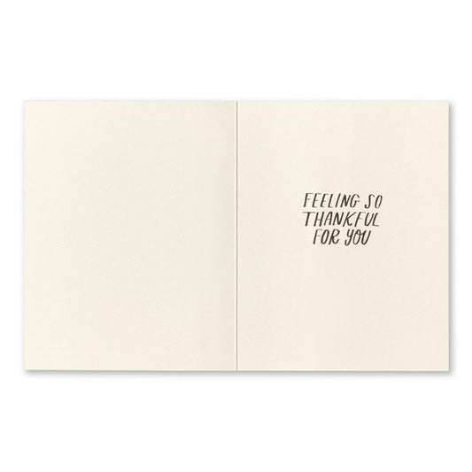 Thank You Card-Bursting with Gratitude