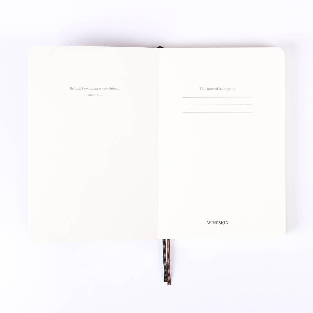 Swanson Christian Products - Wineskin Journal -  Soft Cover - Tan - 196 Pages