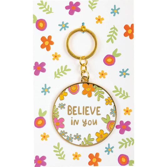 Believe Keychain