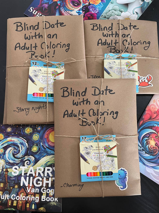 Blind Date With an Adult Coloring Book