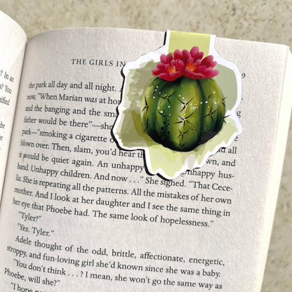 Cactus Barrel Magnetic Bookmark
