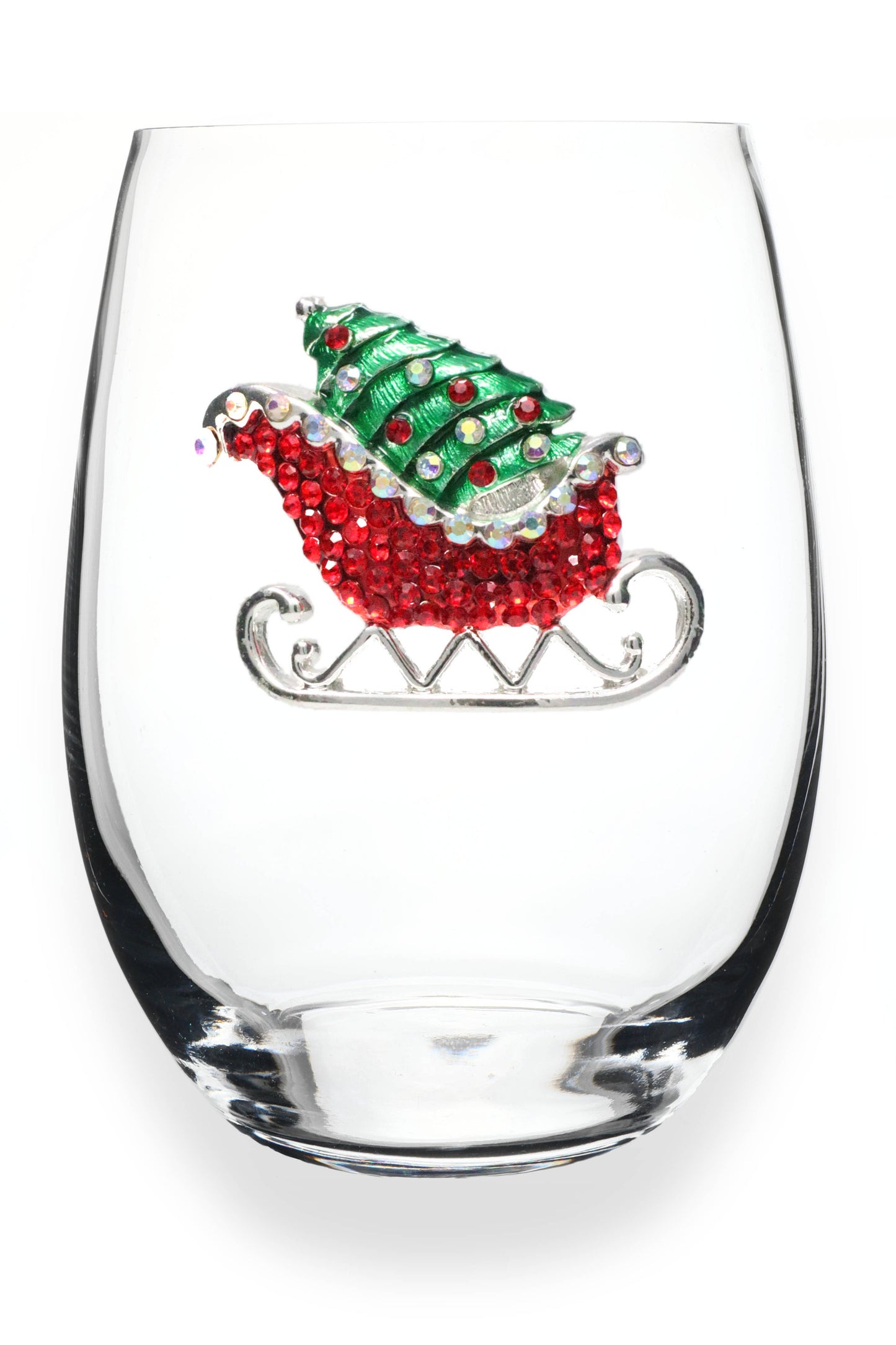 The Queens' Jewels® - Snowman Stemless Wine Glass