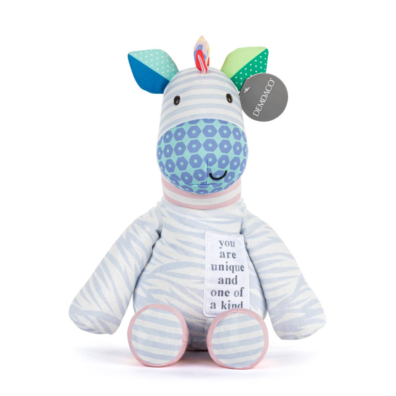 Noah's Ark Plush Zebra - 8x14in