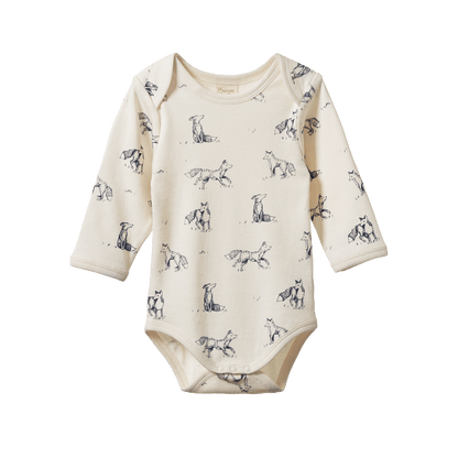 Cotton Long Sleeve Bodysuit