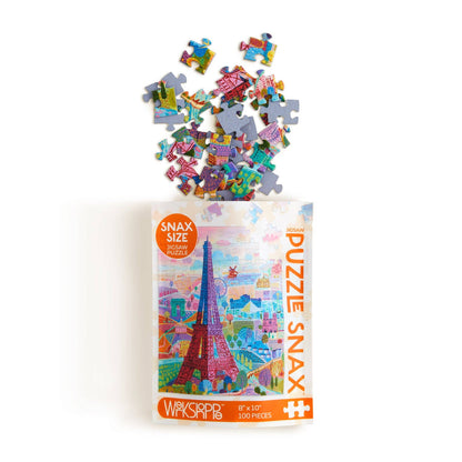 Paris Eiffel Tower 100 Piece Jigsaw Puzzle