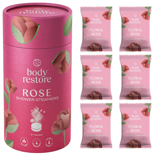 body restore - Rose Shower Steamers *6 tablets