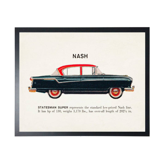 Individual Vintage Nash (Black) Car