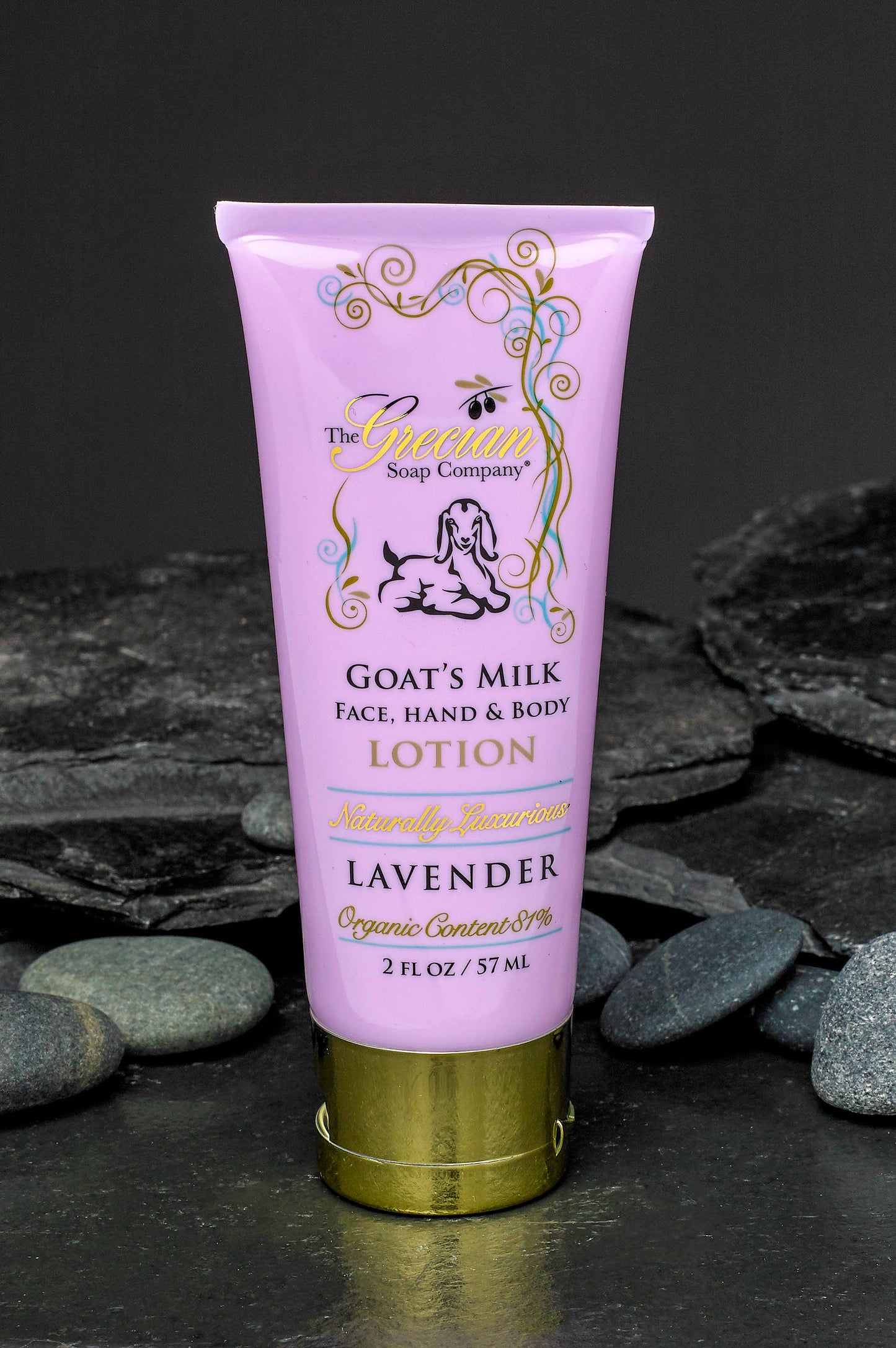 The Grecian Soap Company - Organic Beauty Hydrating Goat Milk Lotion Tubes 2oz.