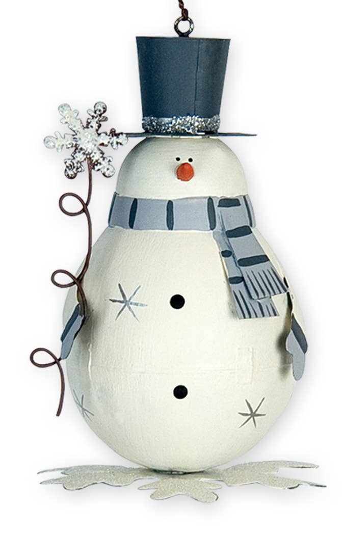 Happy Snowman Ornament