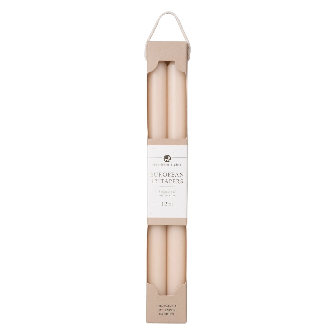 12" Taper Candles-2pk