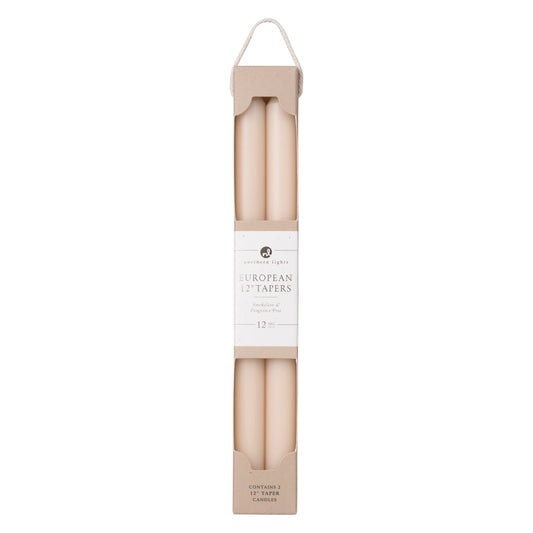 12" Taper Candles-2pk