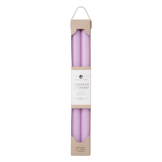 12" Taper Candles-2pk