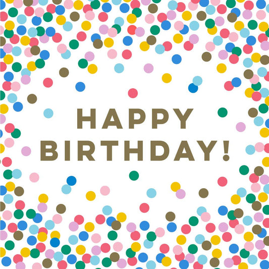 Birthday Cocktail Napkins | Happy Birthday! - 20ct