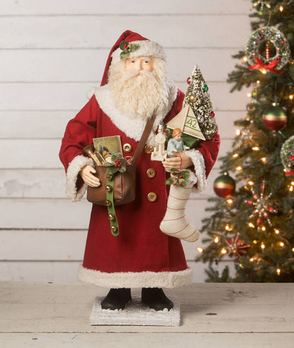 Bethany Lowe Designs - Jolly Old St. Nicholas With Toys