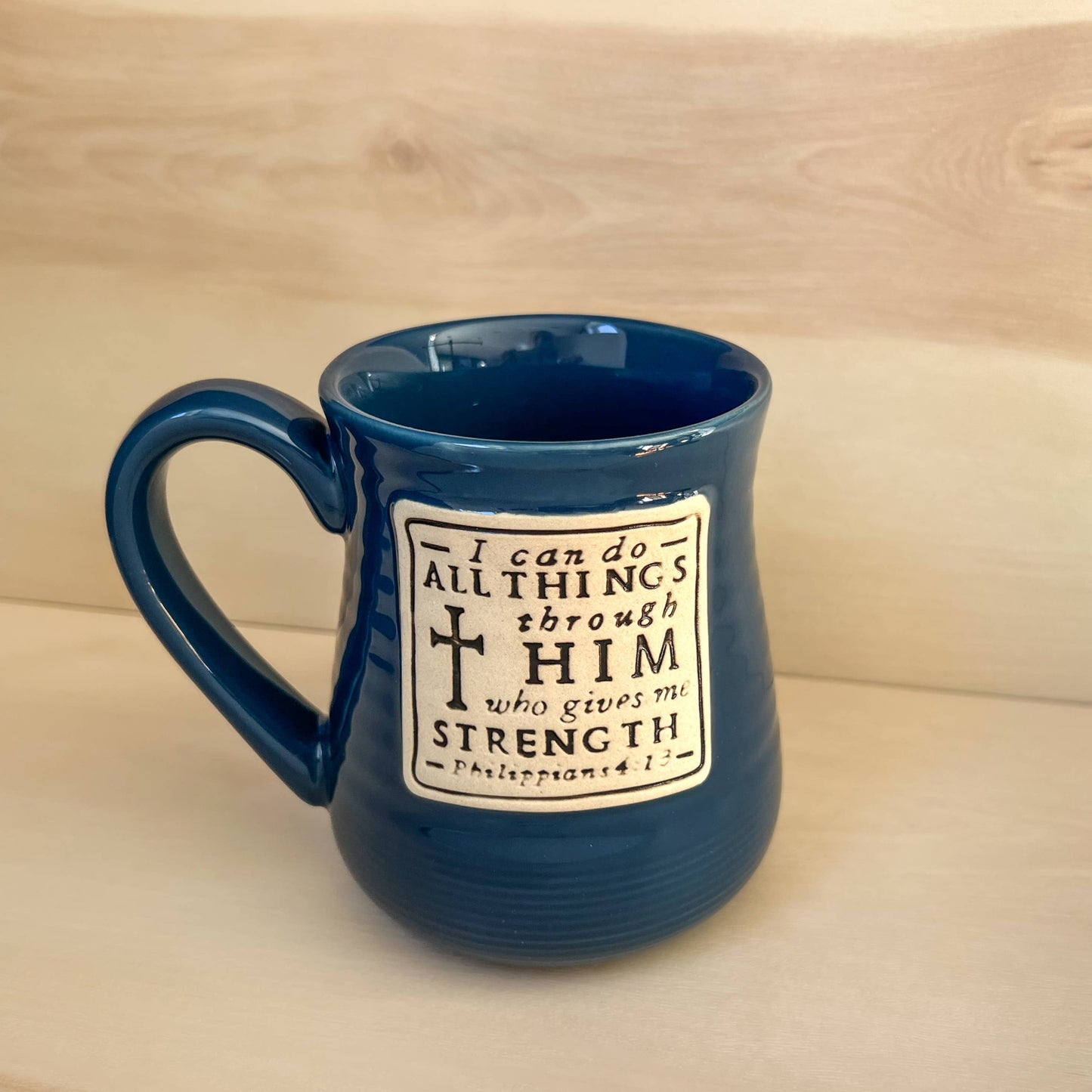 Strength Pottery Mug