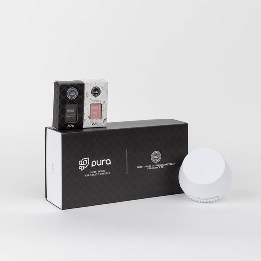 Juego de difusores inteligentes para el hogar Sweet Grace PURA + Bridgewater