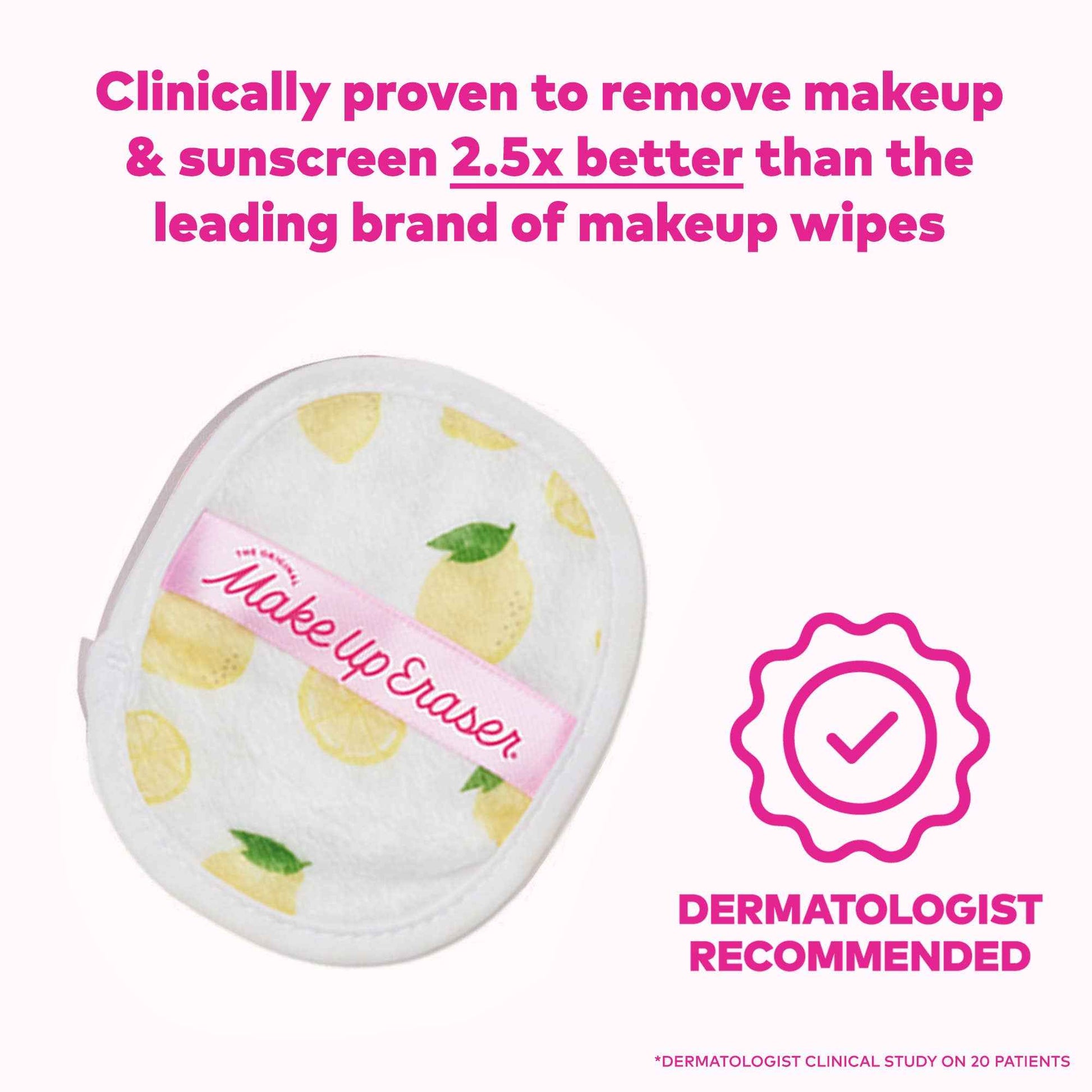The Original MakeUp Eraser - Limoncello 7-Day Set & MakeUp Bag Gift Set | Summer