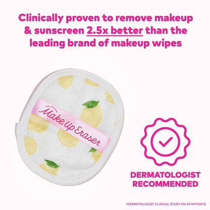 The Original MakeUp Eraser - Limoncello 7-Day Set & MakeUp Bag Gift Set | Summer