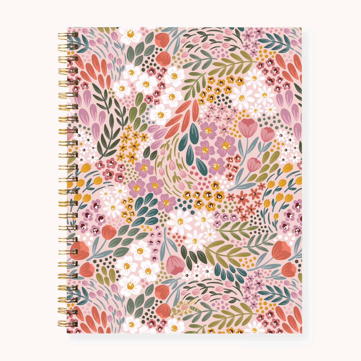 Elyse Breanne Design - Summer Meadows Softcover Spiral Notebook
